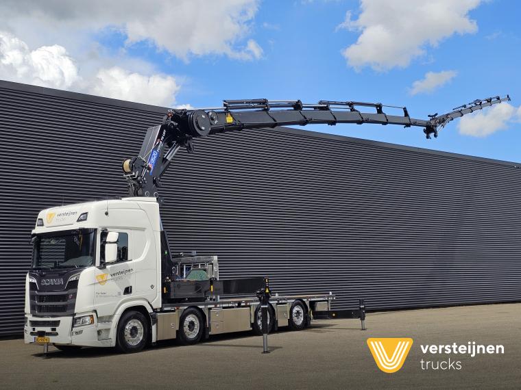 Scania R590 - 8x2 WIDE SPREAD / HMF 95 tm - JIB - LIER / NIEUW!